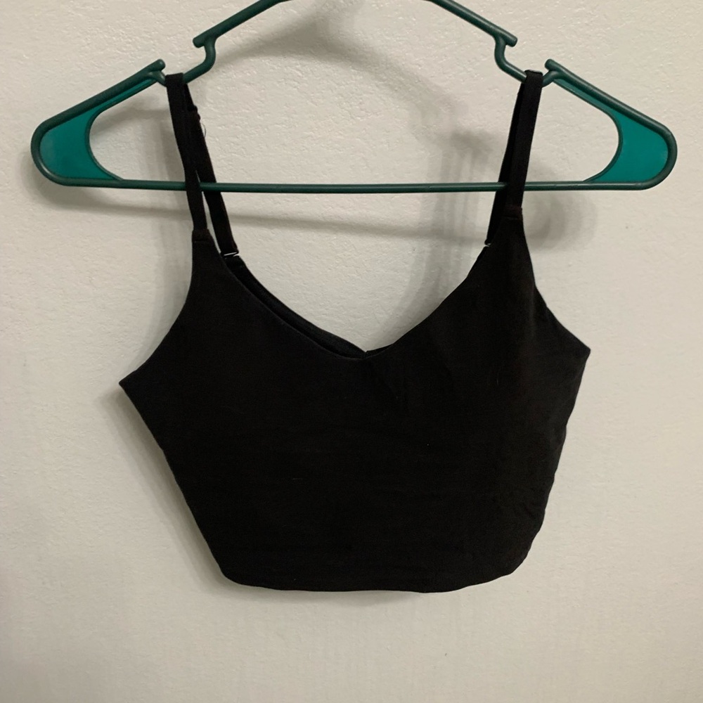Athleta Black Bra Top